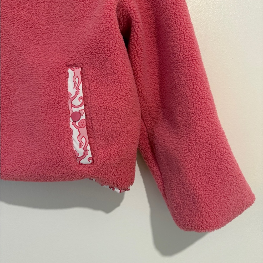 Roller Rabbit Pink Patterned Sweatshirt - Picture 2 of 5